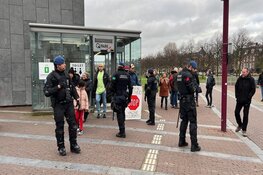 Museumplein veiligheidsriciogebied, inmiddels noodbevel van kracht