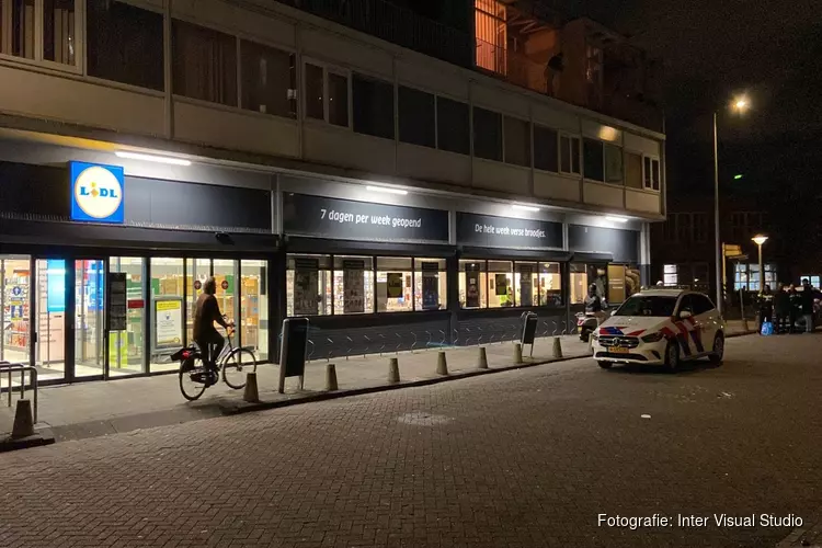 Overval op Lidl in Bos en Lommer