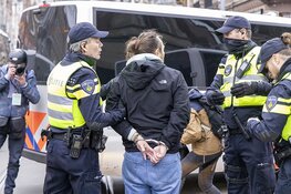 30 aanhoudingen bij verboden demonstratie Museumplein