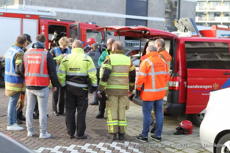 Brand in verpleegtehuis Amsterdam-Noord