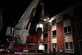 Brand in wijkcentrum in Weesp