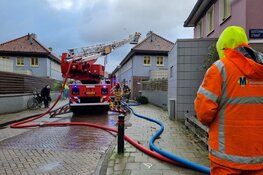 Flinke uitslaande brand in Amsterdam