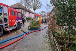 Flinke uitslaande brand in Amsterdam