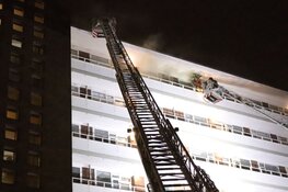 Brand in schoorsteen flatgebouw in Nieuw-West