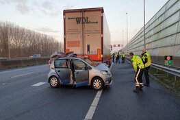Ongeval op A8 tussen Coentunnel en Oostzaan