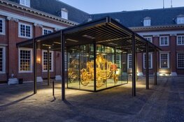 Amsterdam Museum toont Gouden Koets ondanks lockdown in open lucht