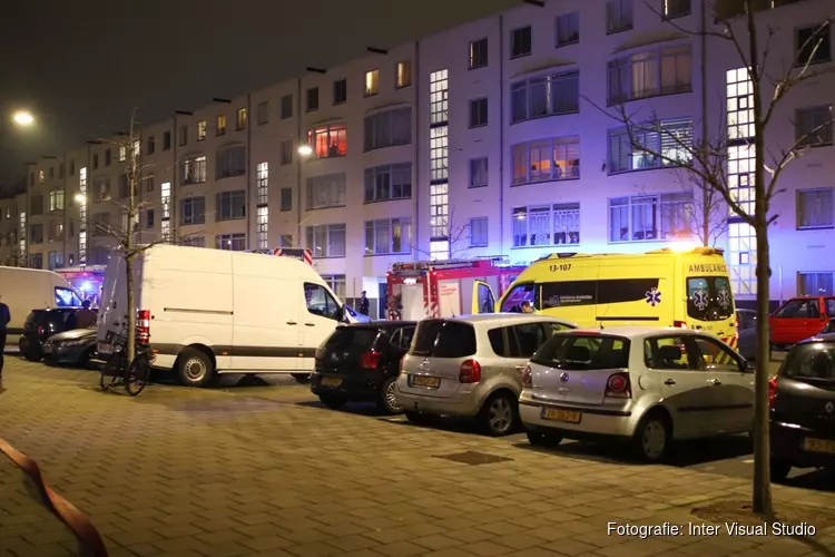 Woningbrand in Amsterdam-Zuidoost