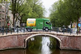 De horeca in de Amsterdamse binnenstad weer ruim bevoorraad met 100% groen én autonoom tankbier