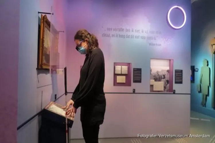 Bekijk het eens anders!, ervaar het Verzetsmuseum als blinde of slechtziende