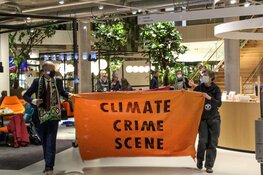 Actievoerders bezetten hoofdkantoor ING