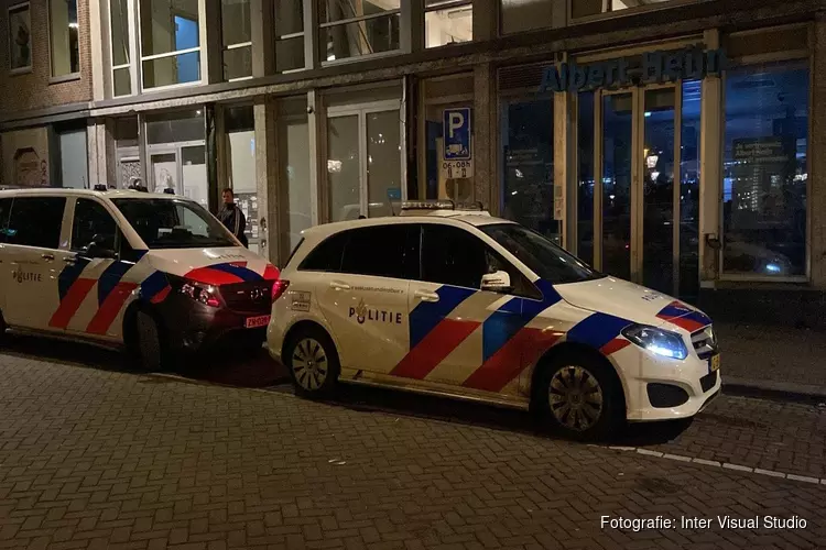 Overval op Albert Heijn Frederiksplein