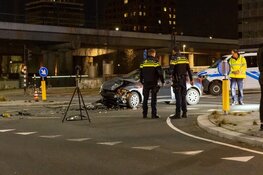 Politie onderzoekt ongeluk Haarlemmerstraatweg