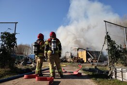 Weer brand op Ruigoord