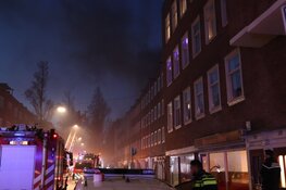 Grote brand in Amsterdam-West