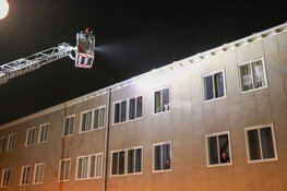 Woningbrand aan de Badrianhof in Amsterdam Nieuw-West