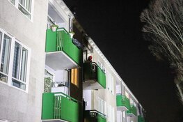 Woningbrand aan de Badrianhof in Amsterdam Nieuw-West