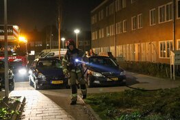 Woningbrand aan de Badrianhof in Amsterdam Nieuw-West