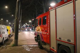 Woningbrand aan de Badrianhof in Amsterdam Nieuw-West