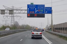 Ongeluk A8 richting Amsterdam/Zaanstad-Zuid