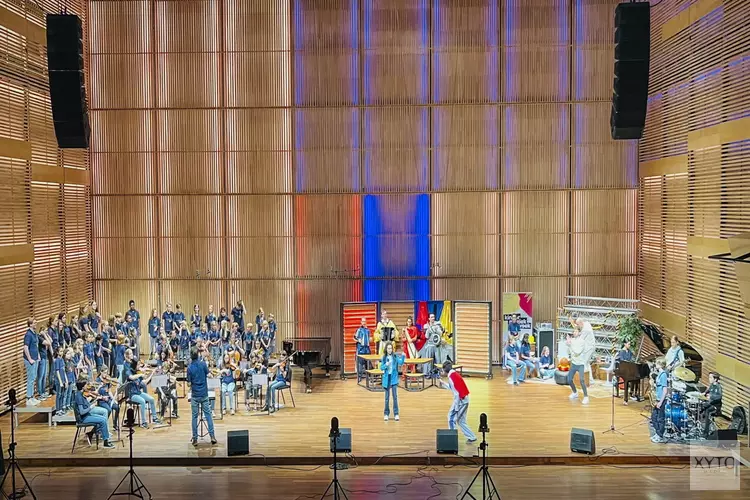 Kindermuziekweek swingend van start vanuit Muziekgebouw aan ’t IJ