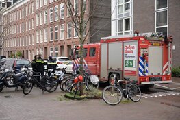 Bewoners uit brandende woning gered