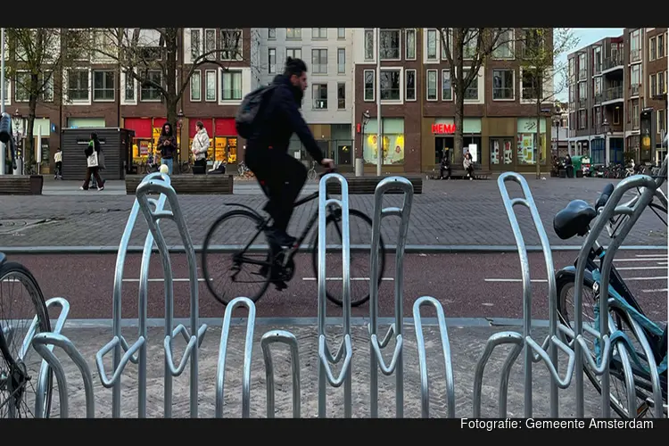 Een echt Amsterdams fietsenrek