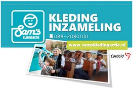 Sam’s Kledingactie voor schoolkinderen in Oeganda