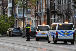 Boom valt op trambaan in Amsterdam-Oost