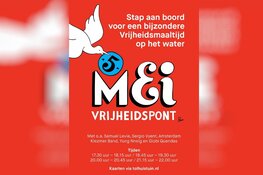 Trossen los voor de Amsterdamse Vrijheidspont op 5 mei - Stap aan boord voor een Vrijheidsmaaltijd op het IJ