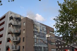Brand in appartement door hooverboard