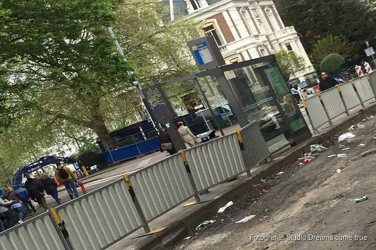 Weteringschans; Nieuwe vuilnisbelt in wording!