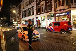 Woningbrand aan de Lange Leidsedwarsstraat