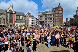 Ordeverstoring tijdens vreedzame demonstratie op De Dam