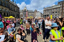 Ordeverstoring tijdens vreedzame demonstratie op De Dam