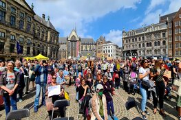 Ordeverstoring tijdens vreedzame demonstratie op De Dam