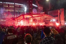 Drukte bij Johan Cruijff Arena na 36e landstitel Ajax
