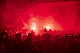 Drukte bij Johan Cruijff Arena na 36e landstitel Ajax