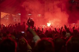 Drukte bij Johan Cruijff Arena na 36e landstitel Ajax
