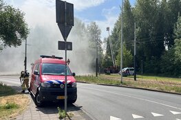 Grote brand aan de Molenweg in Sloterdijk