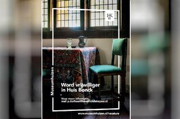 Huis Bonck zoekt (kern)vrijwilligers