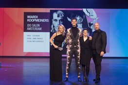Wiardi Koopmeiners van JDA Salon in Amsterdam wint coiffure award in de categorie young talent