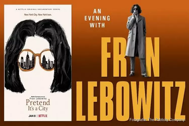 &#39;An evening with Fran Lebowitz&#39; zaterdag 25 juni in Koninklijk Theater Carré