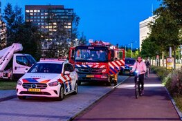 Persoon te water blijkt vuilniszak in Amsterdam-Zuid
