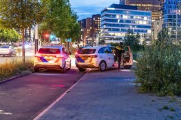 Persoon te water blijkt vuilniszak in Amsterdam-Zuid