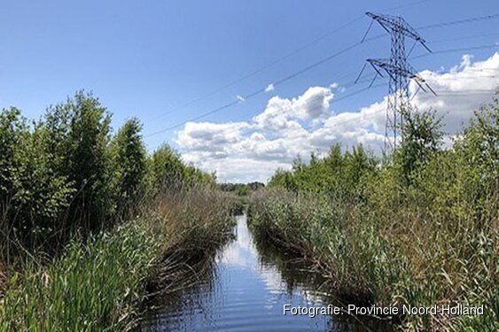 Werk aan de ontwikkeling van Natuur Diemerbos en Gemeentepolder