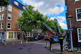 Brand op dak van woning in Bos en Lommer