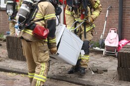 Wasmachine in brand in woning Amsterdam-Noord