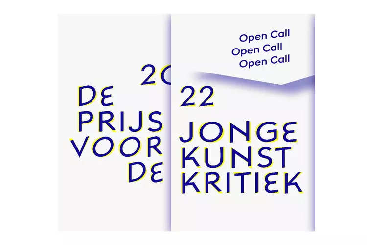 De Prijs voor de Jonge Kunstkritiek 2022