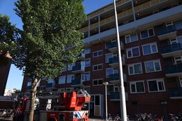 Brand in flat Jan Evertsenstraat, woningen ontruimd