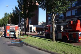 Brand in flat Jan Evertsenstraat, woningen ontruimd